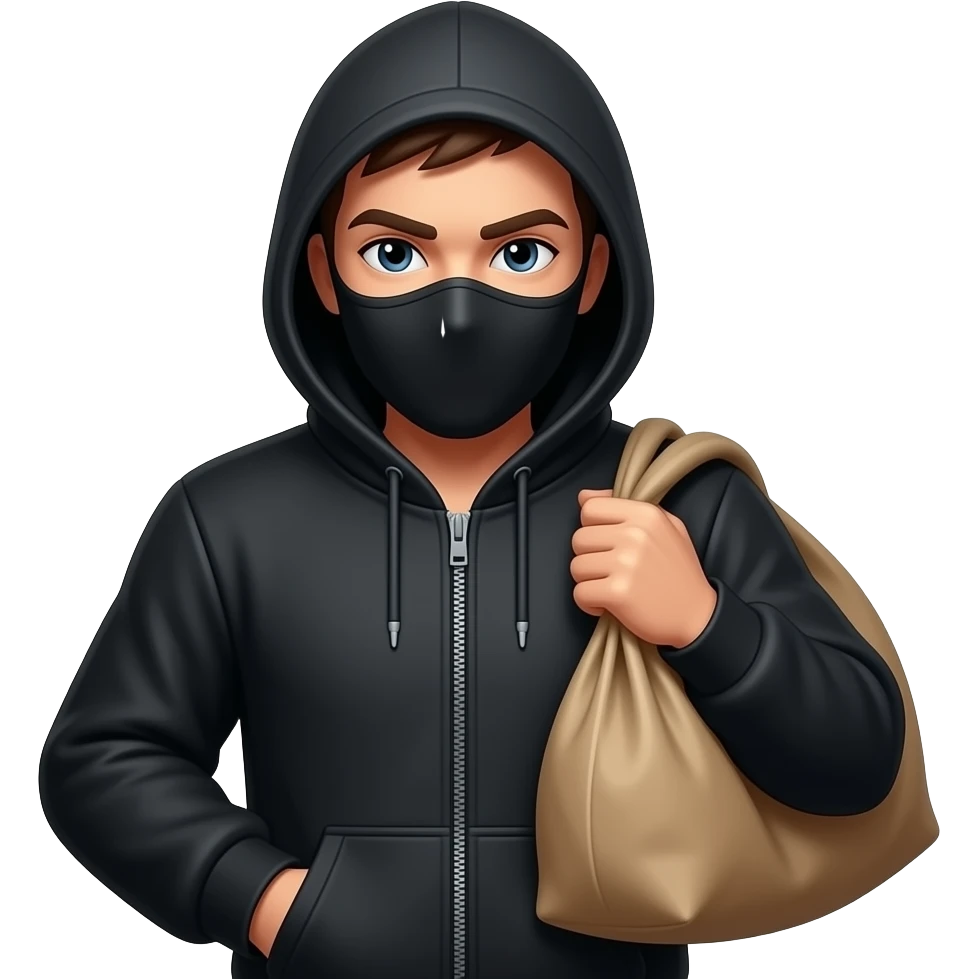 Emoji de ladrão emoji