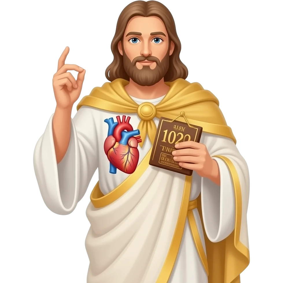 God engraving the law into someones heart emoji