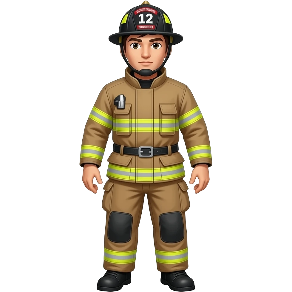 Yellow Skin Firefighters emoji
