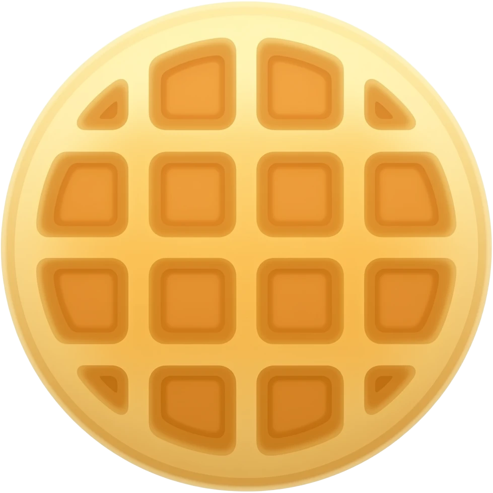 Waffles emoji