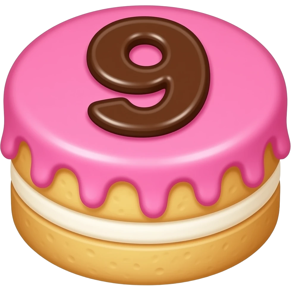 Cake 9 emoji