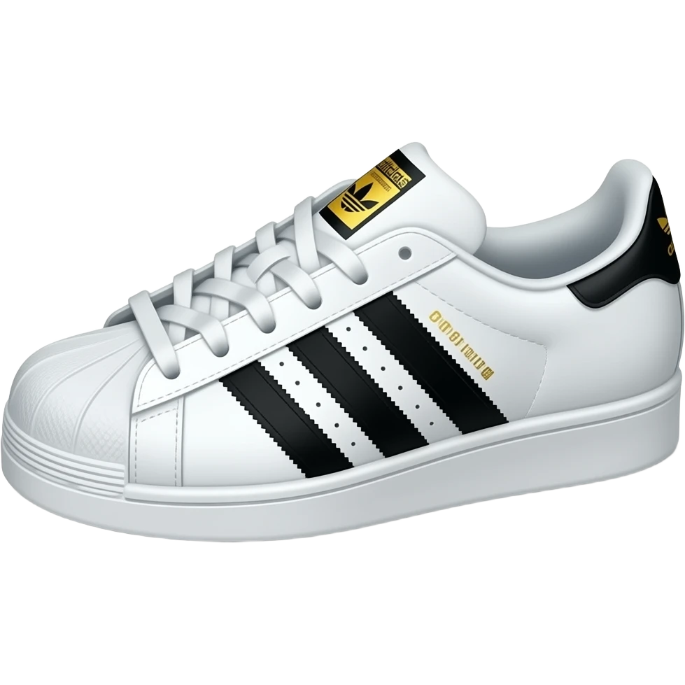 Adidas super star emoji