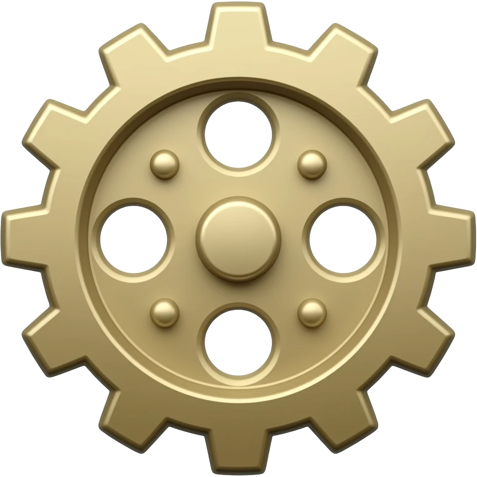 board game mechanic gear or wrenc emoji