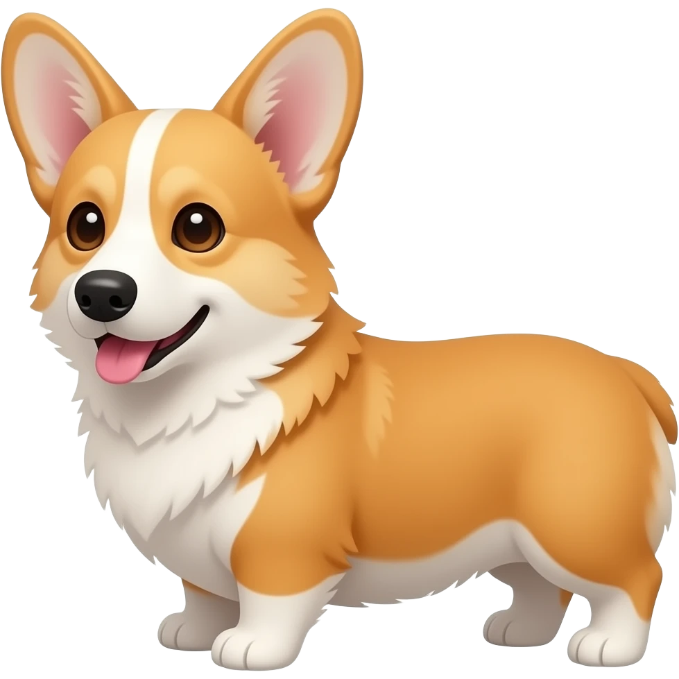 Make a corgi emoji