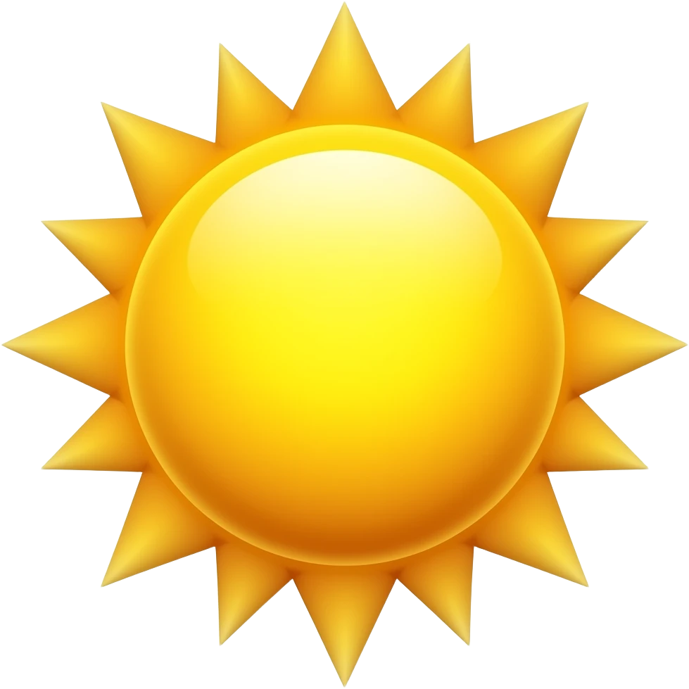 sun emoji