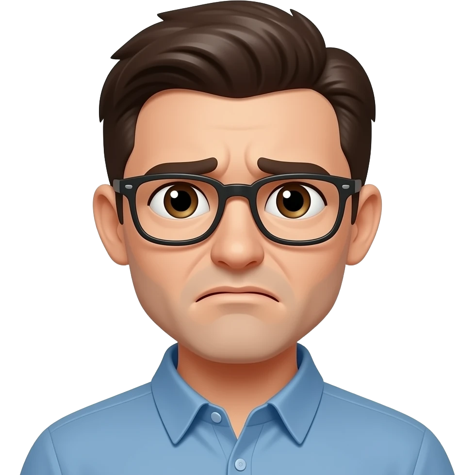 Desapointed emoji