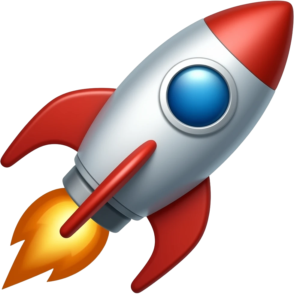rocket ship emoji