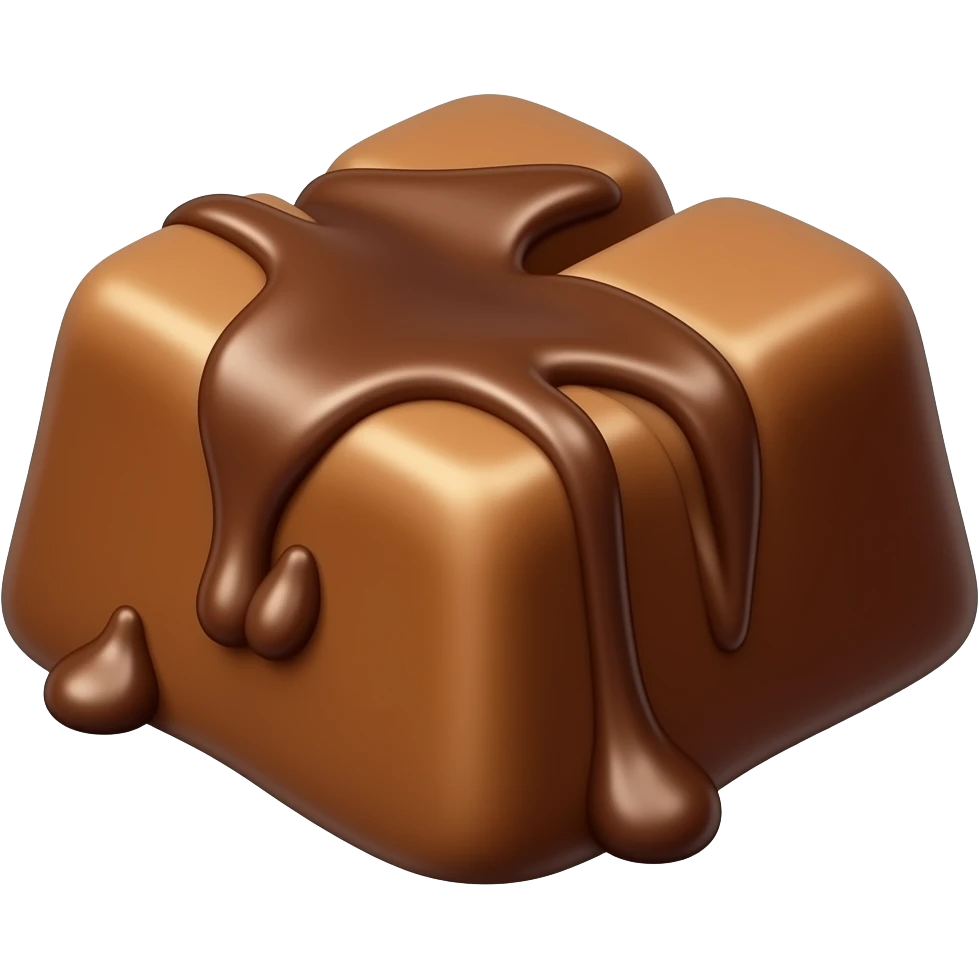 fudge emoji