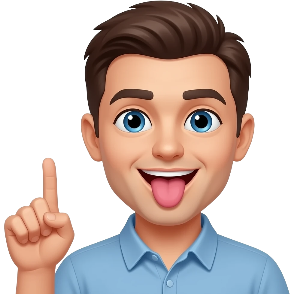 ☝️😛 emoji