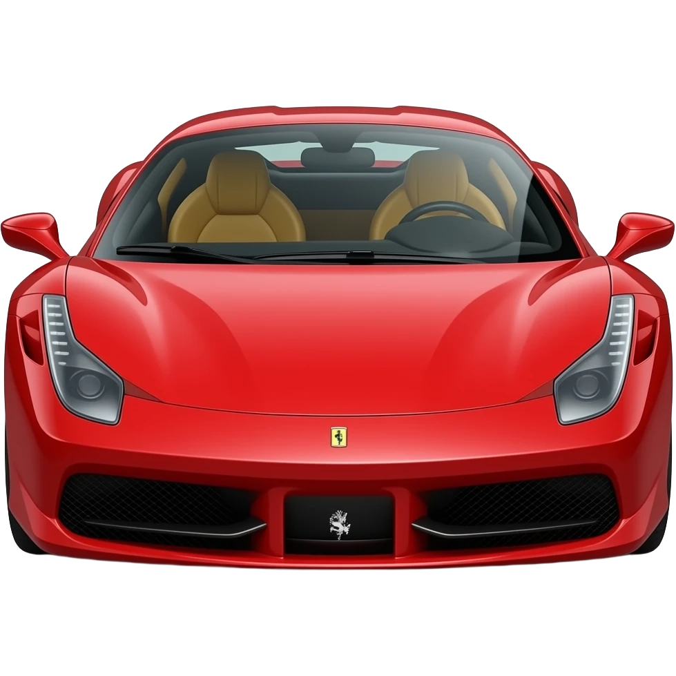 red ferrari 250 gto , hyper real, highly detailed emoji