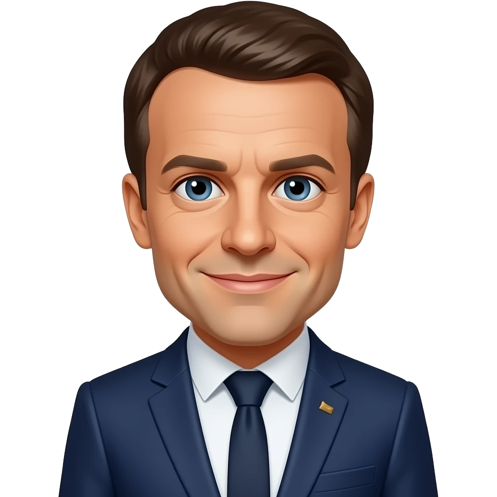 Emmanuel Macron emoji