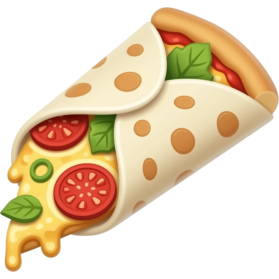 pizza wrap emoji