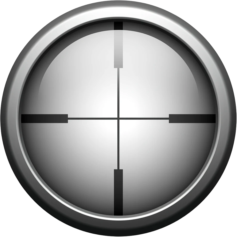 crosshairs emoji