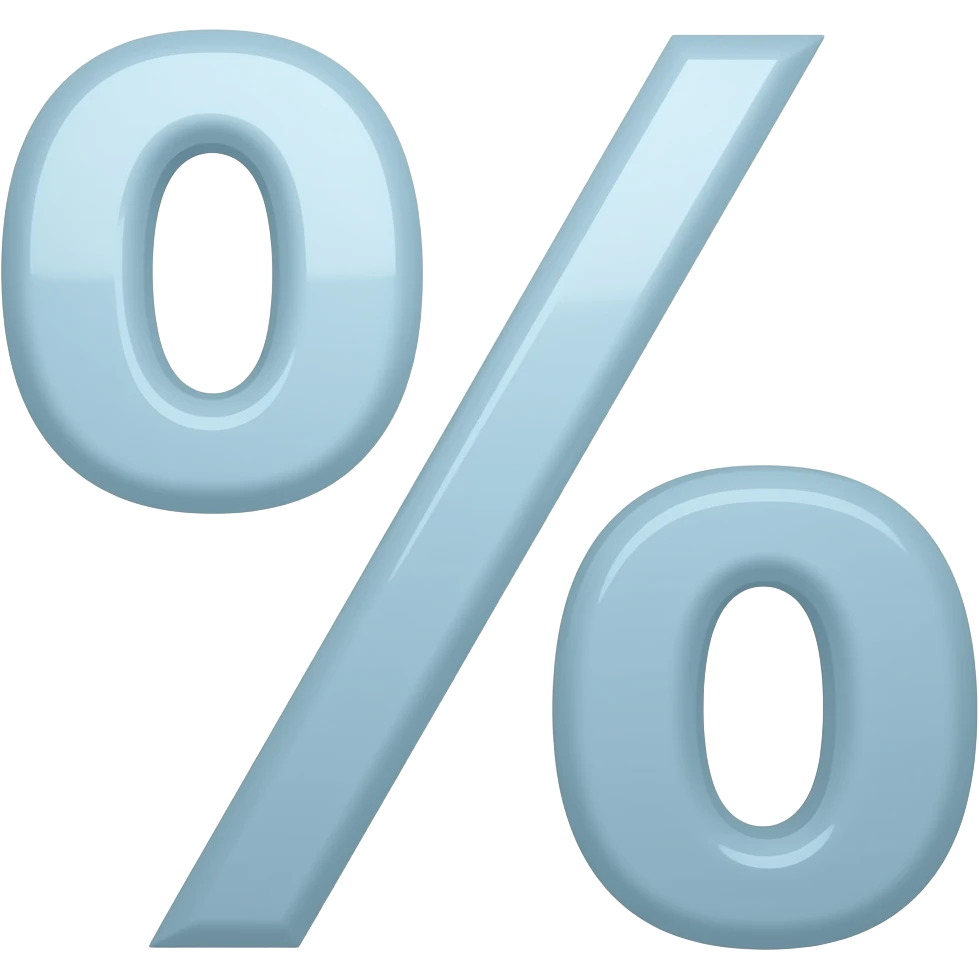 % emoji