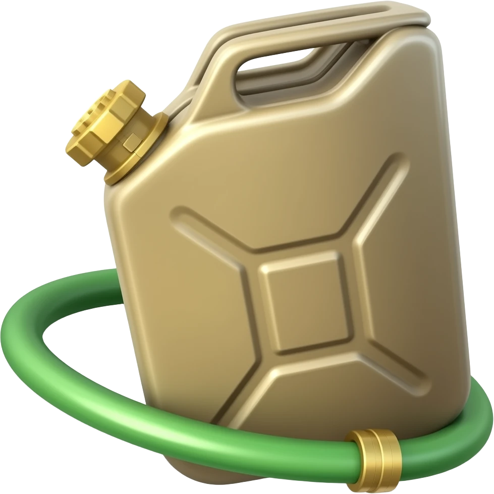 leaned jerry can green  hose emoji