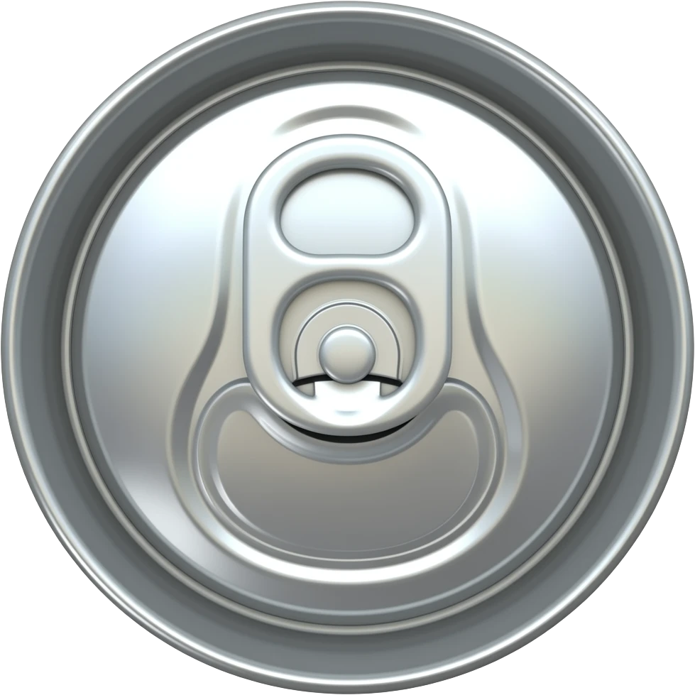Glossy Soda Pull Tab emoji