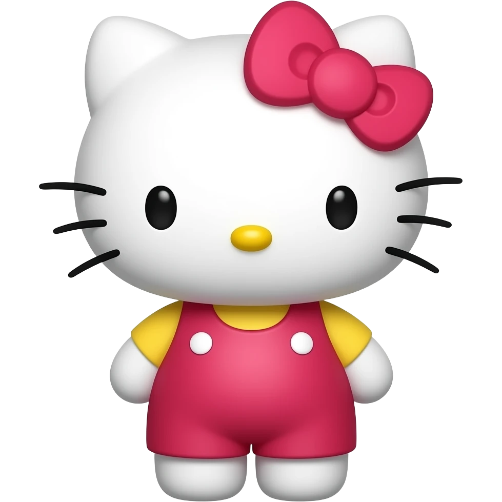 Hello kitty emoji