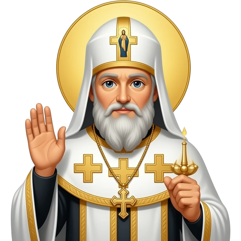 ICXC orthodox priest blessing emoji