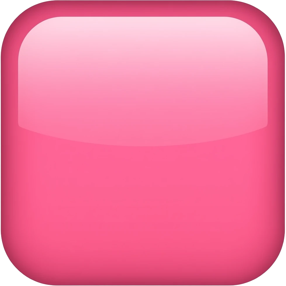 Pink Square emoji