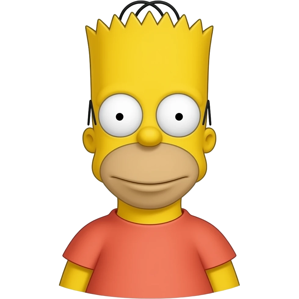 Bart simpsons emoji
