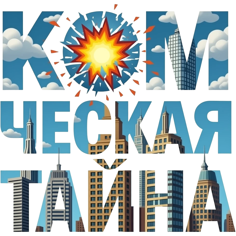 Смотри. Нужно создать смайлик - текст - КОММЕРЧЕСКАЯ ТАЙНА, в стиле бойцовского клуба, может часть букв взрывается как в финале Бойцовского клуба вызрывались небоскрёбы emoji