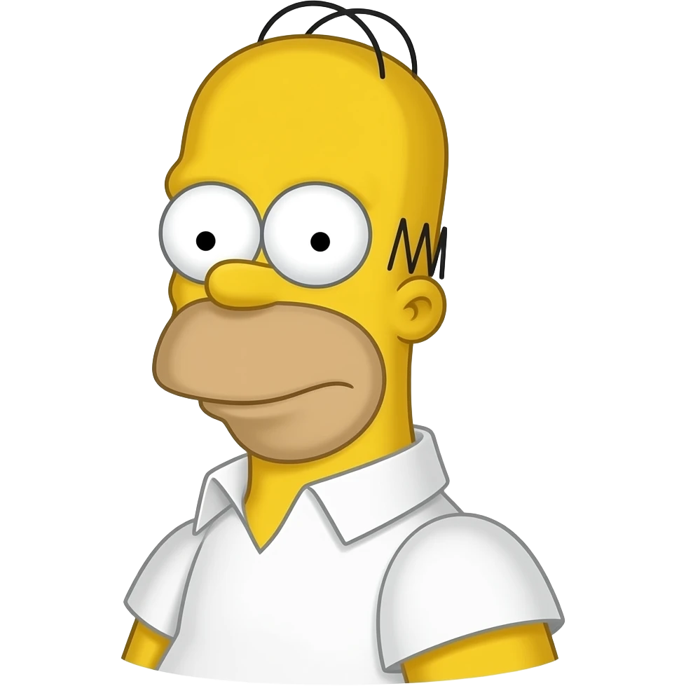 Homer simpson emoji