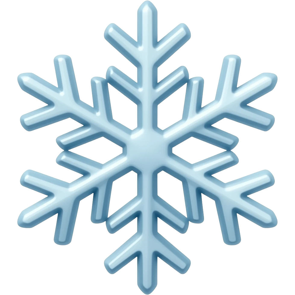 snowflake emoji