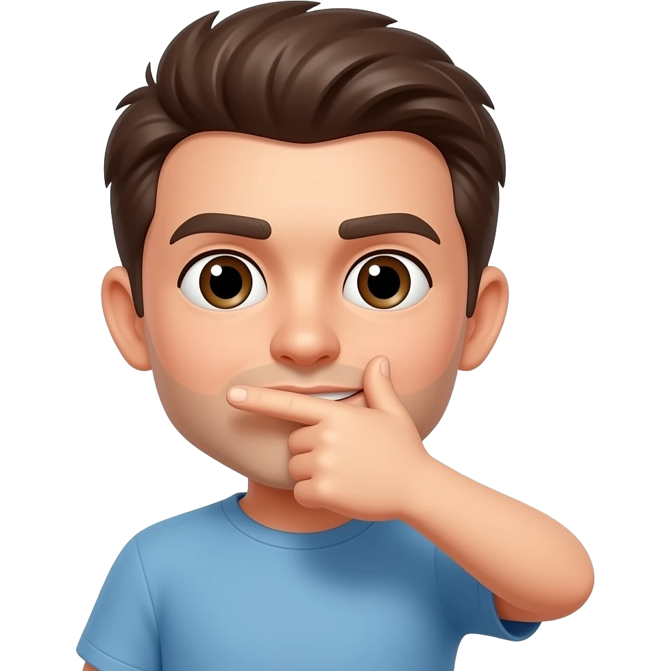 🤭👈 emoji
