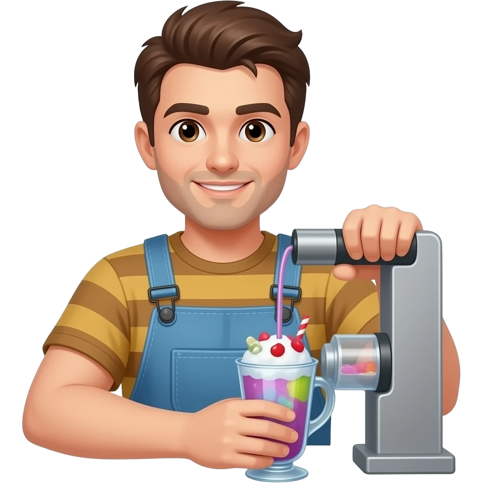 slushy machine maker emoji