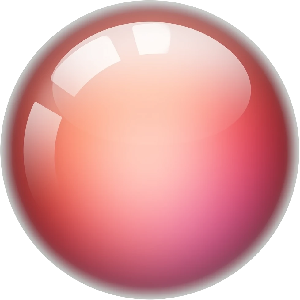 Red bulle  blanche emoji