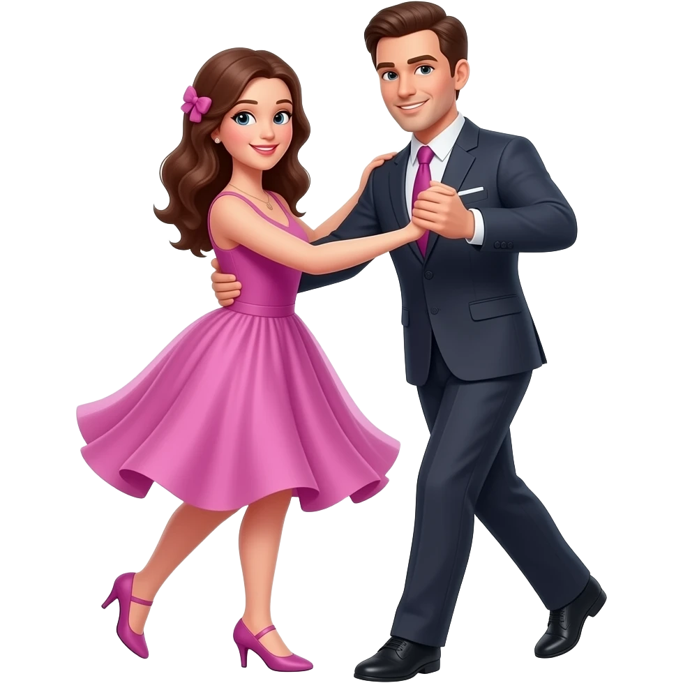 Couple dancing emoji