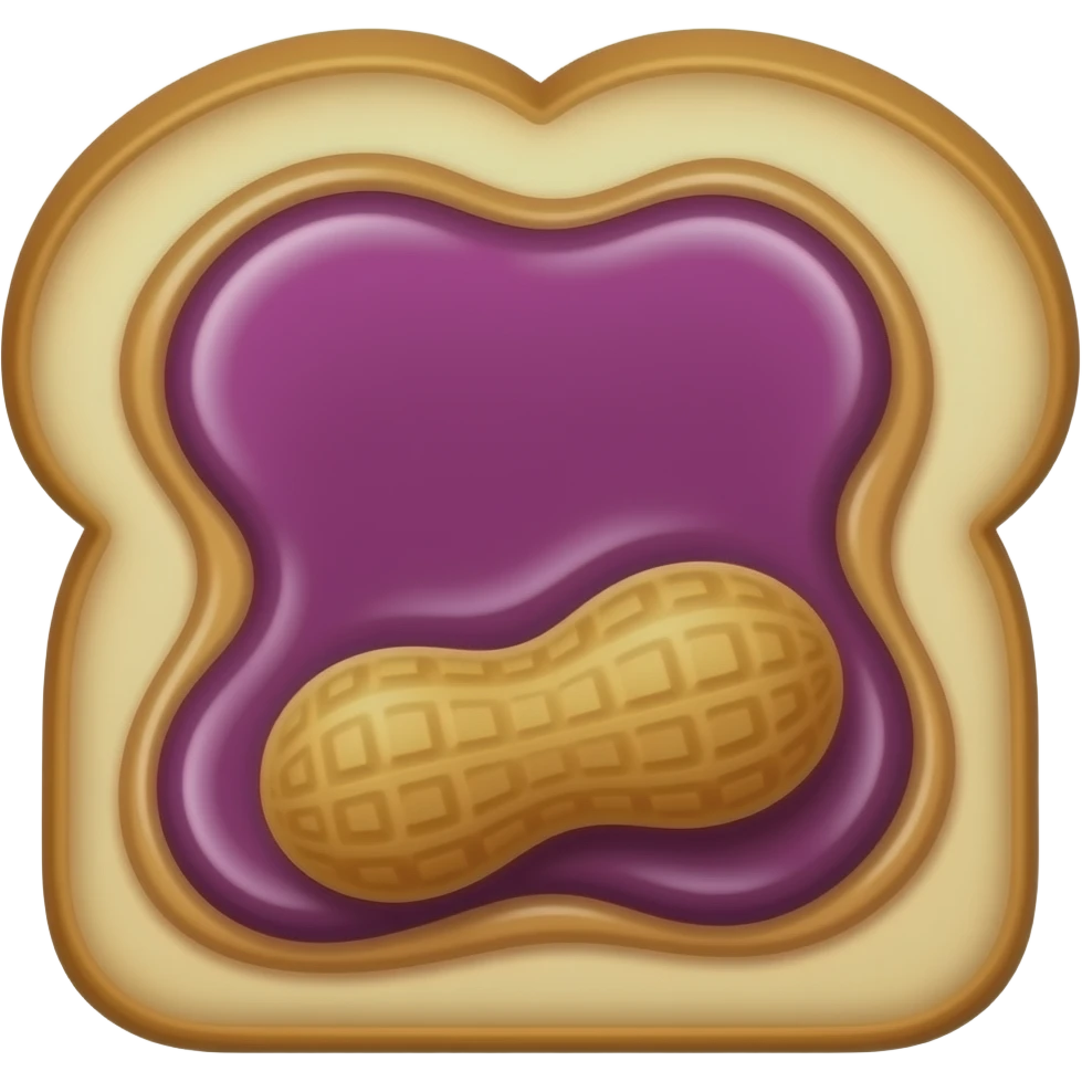 peanut butter and jelly sandwich emoji