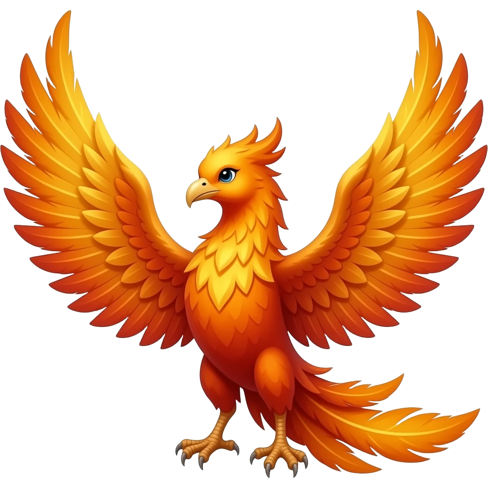 phoenix flames emoji