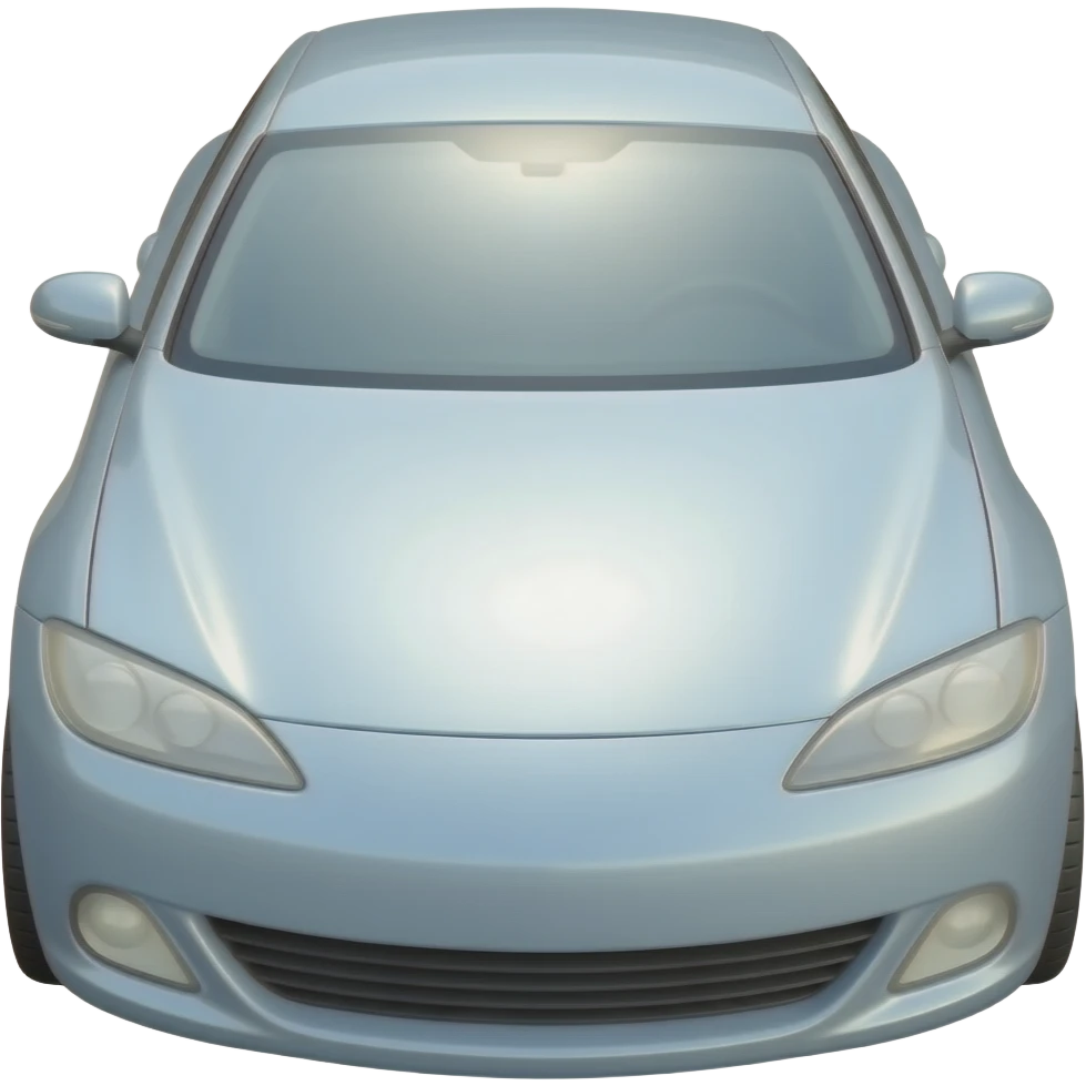 shiny car hood emoji