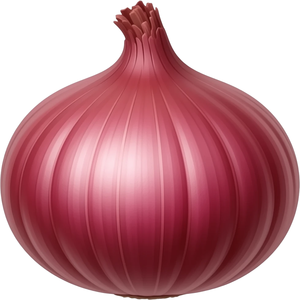 Red onion emoji