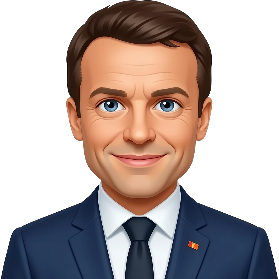 Emanuel Macron emoji