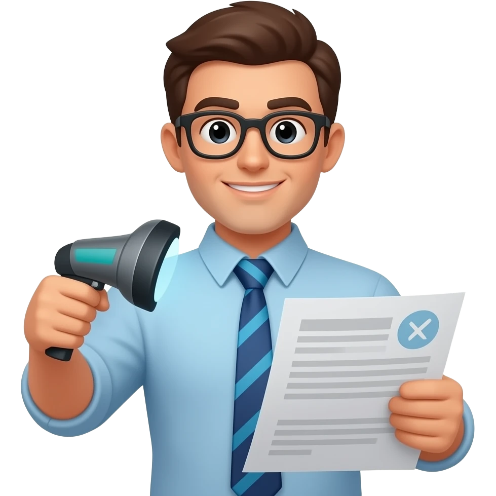 scanning emoji
