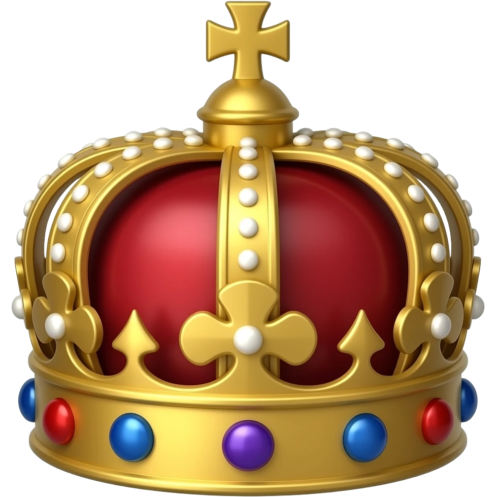 evil crown emoji