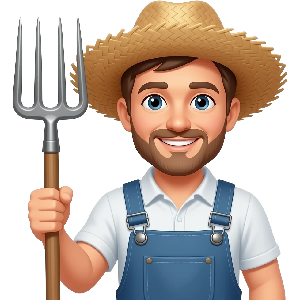 farmer more cartoon emoji