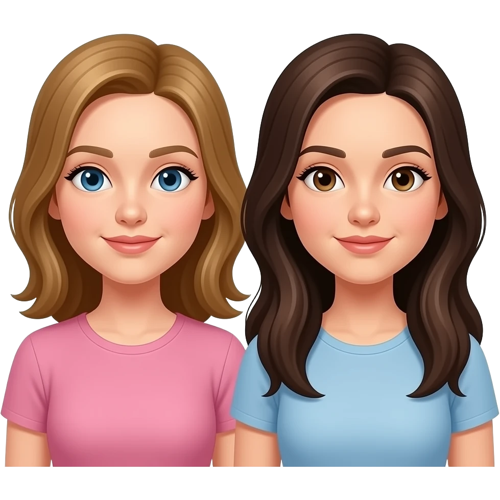 자매 emoji
