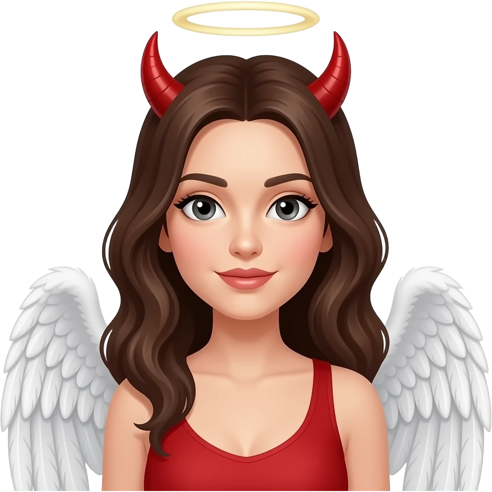woman angel woman devil emoji