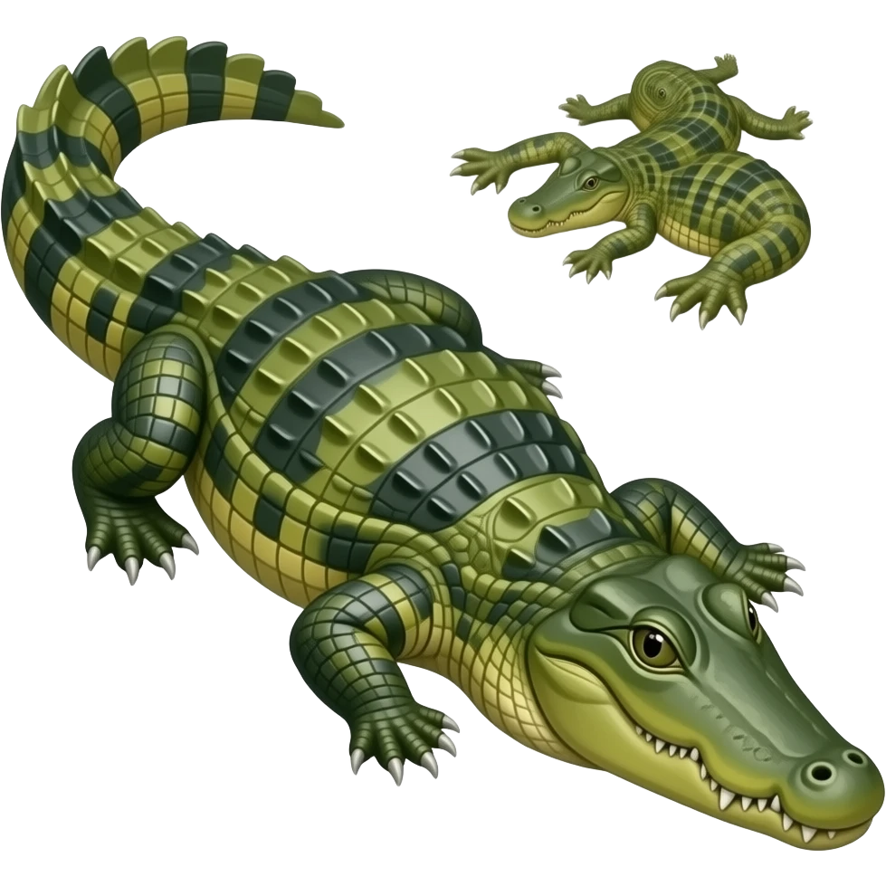 Nile crocodile emoji
