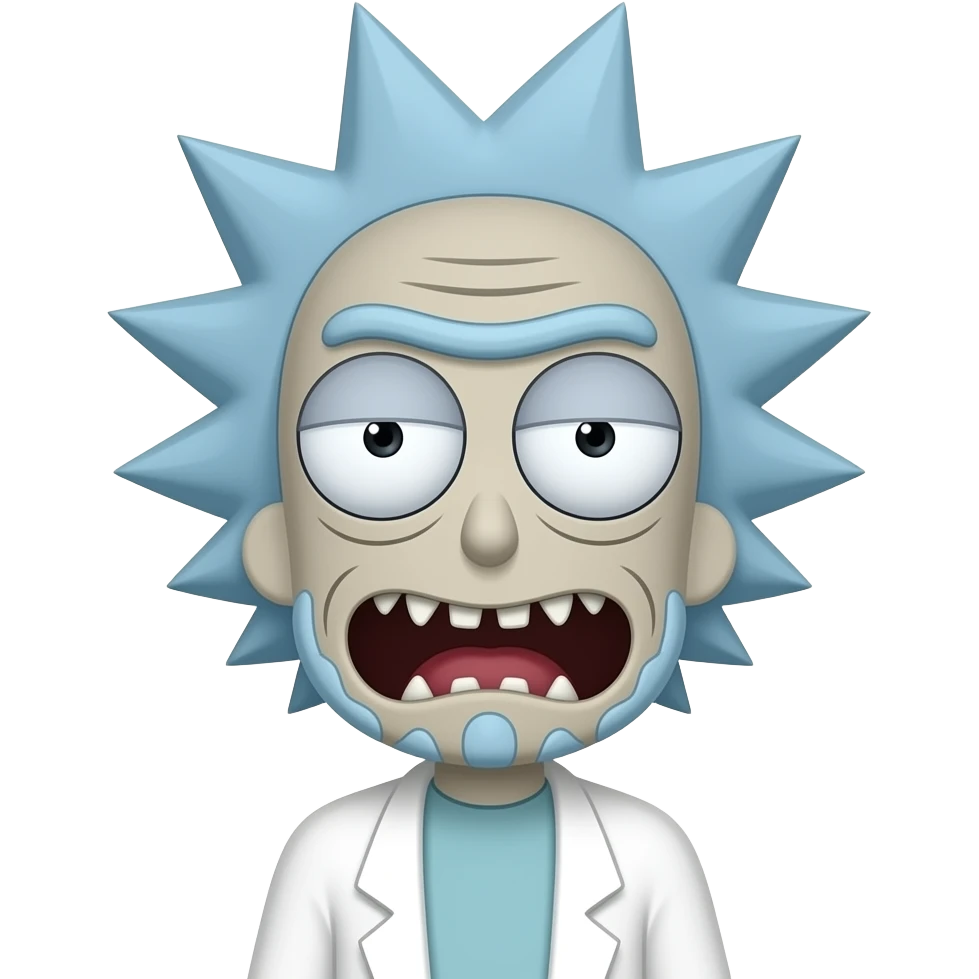 Evil morty emoji