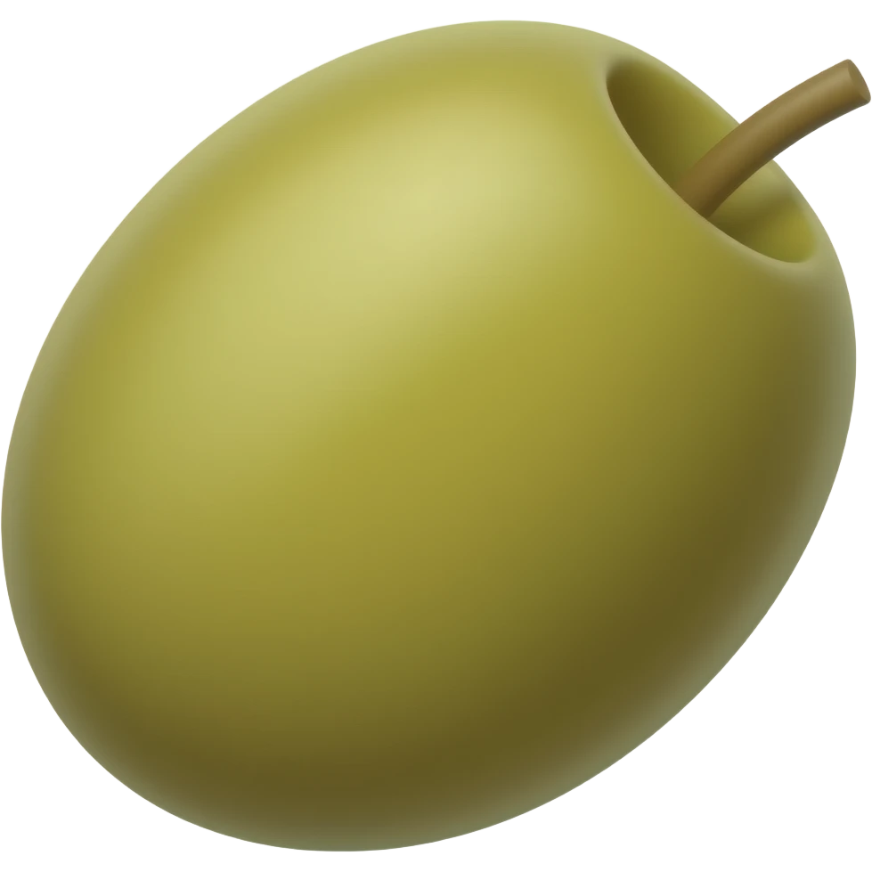 Goodnight olive emoji
