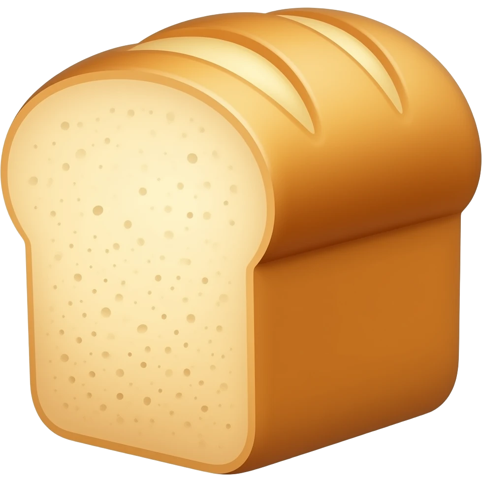 Bread loaf emoji