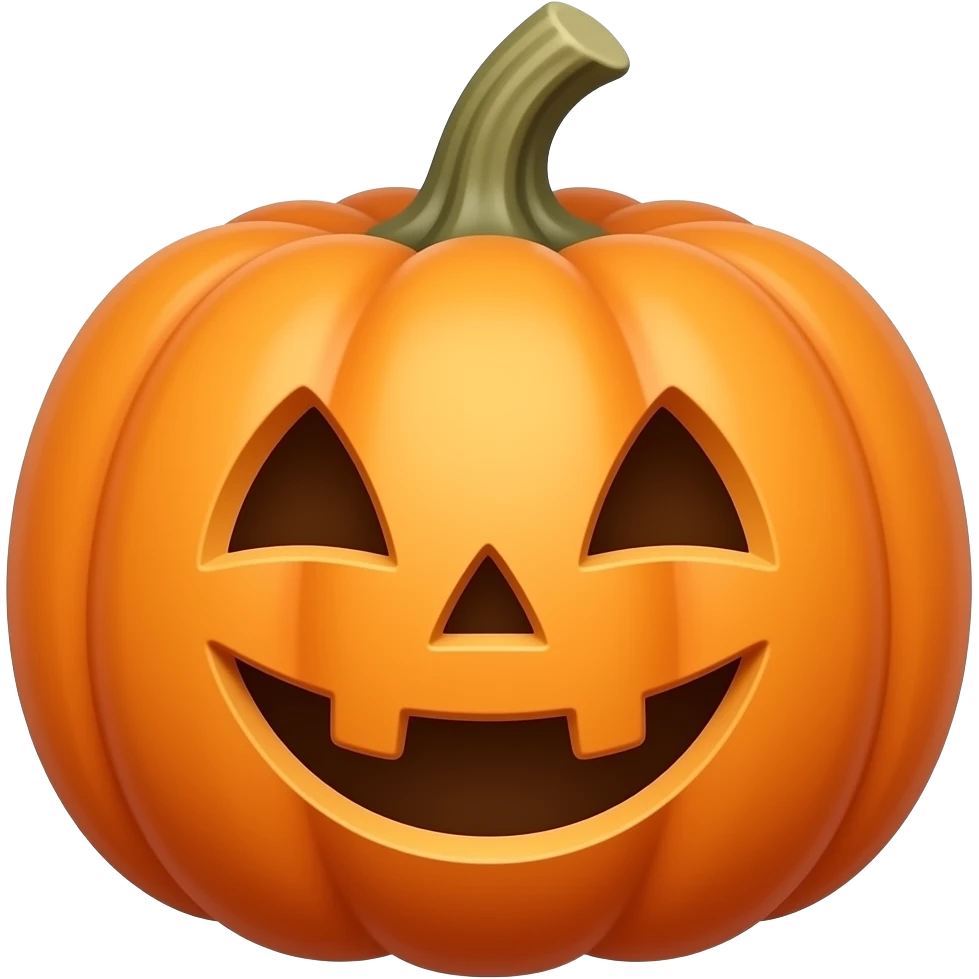 UN ZAPALLO SONRIENTE emoji
