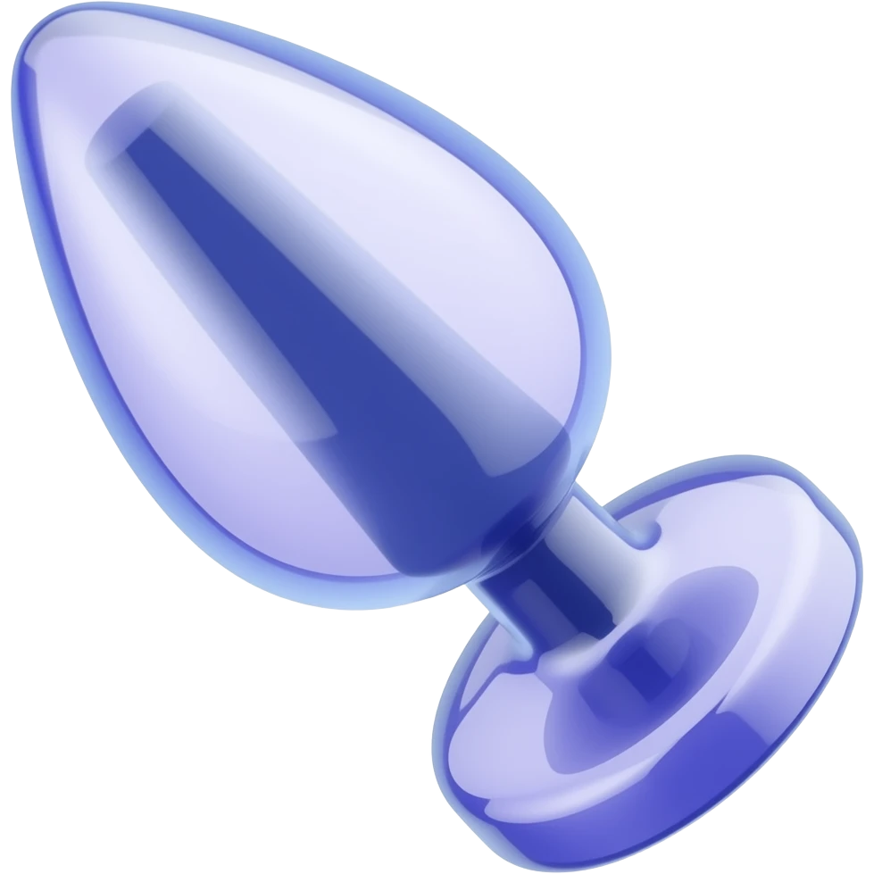 Blue/Purple buttplug emoji