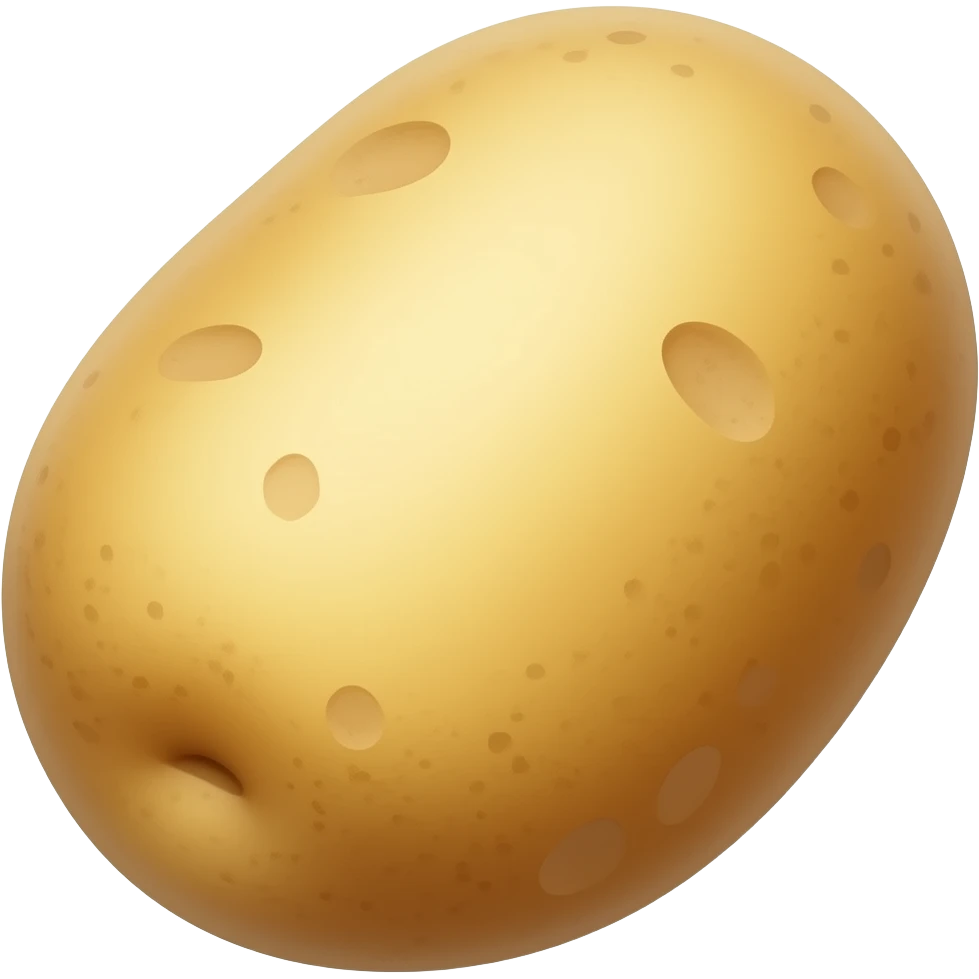 raw potato emoji