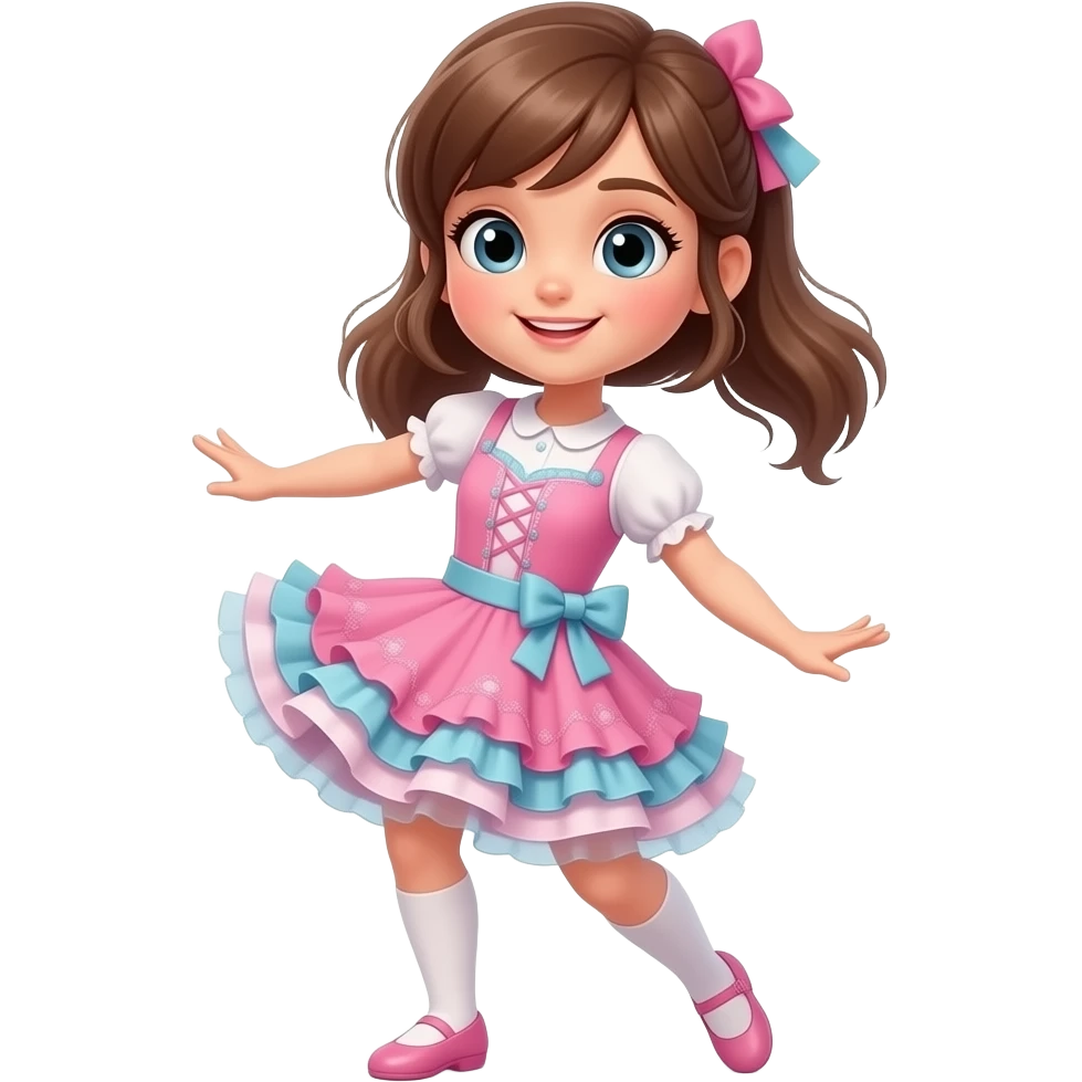 Girl dancing emoji
