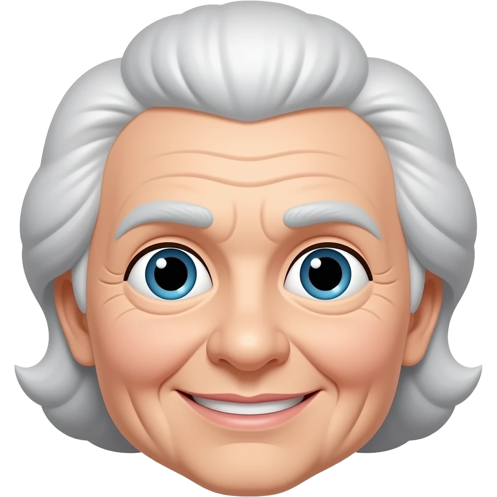 granny face emoji